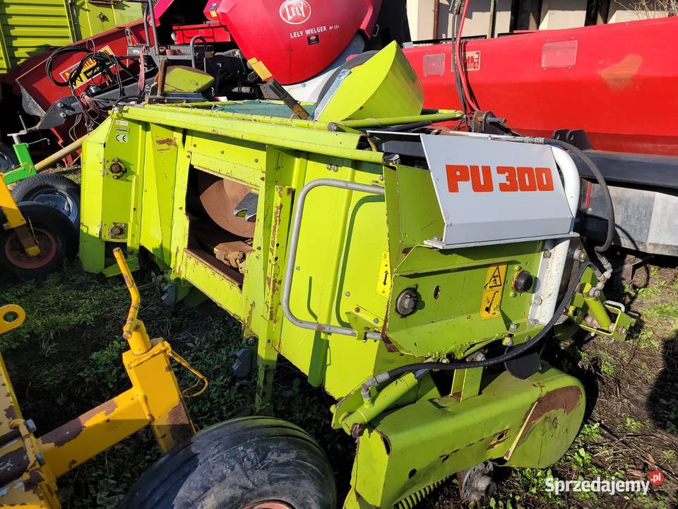 Claas PU 300 podbieracz do trawy mazowieckie Mińsk Mazowiecki