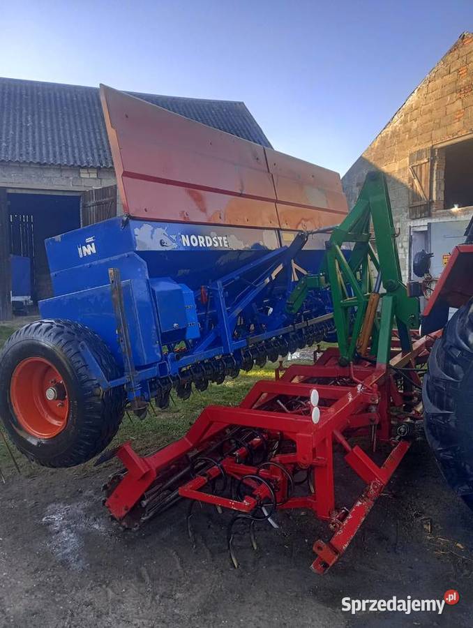 Zestaw siewnik agregat uprawowo siewny wielkopolskie Orchowo