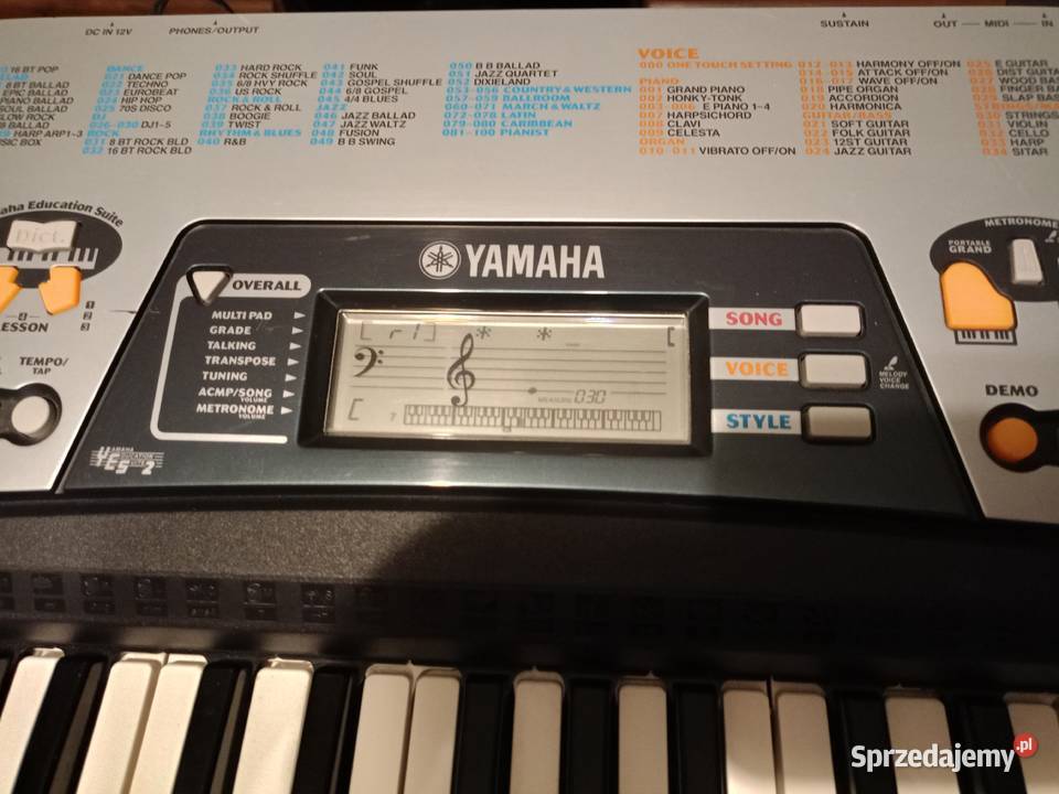 Keyboard YAMAHA w komplecie stojak statyw i Instrumenty klawiszowe i MIDI wielkopolskie