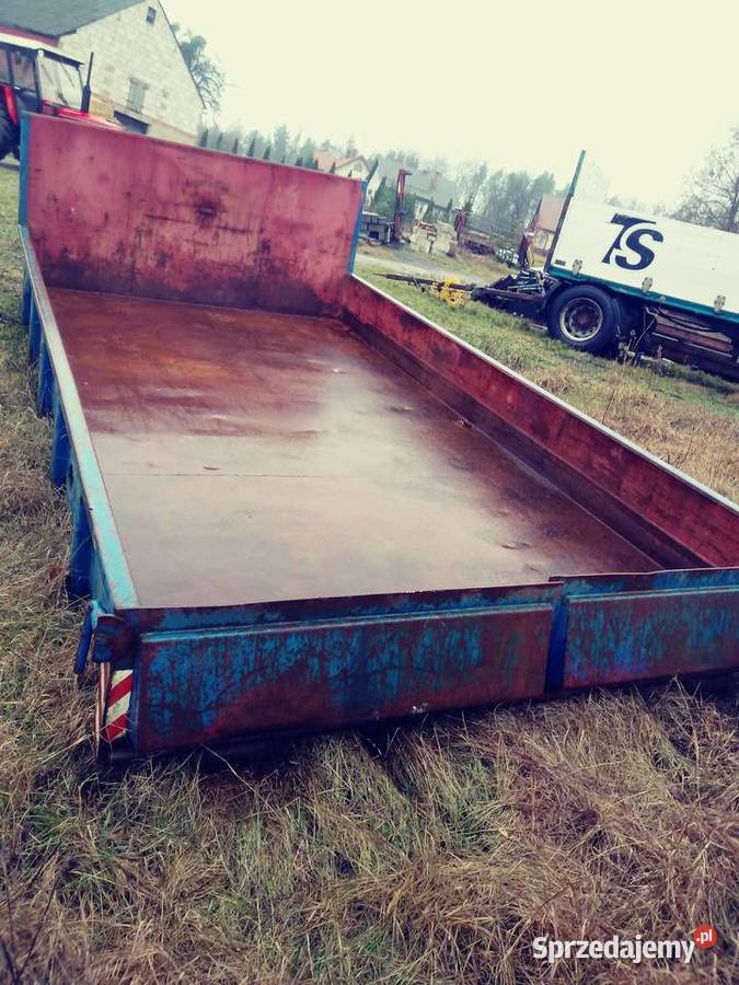 Kontener hakowiec Napęd przednia oś Kartuzy