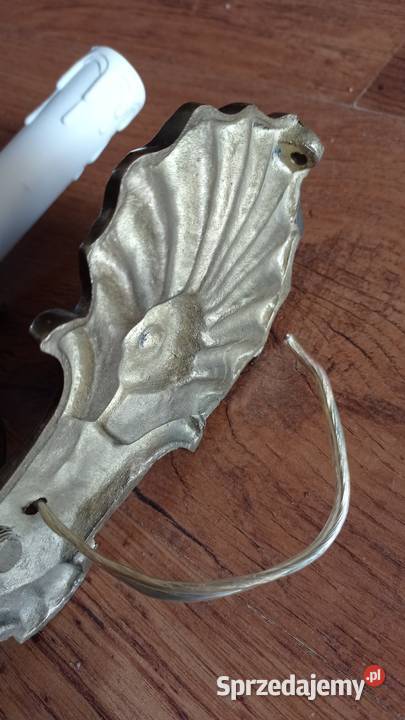 Stary mosiężny kinkiet kujawsko-pomorskie sprzedam