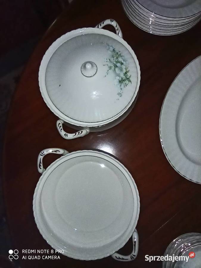 Royal Stafford Made in England Serwis obiadowy Porcelana i szkło