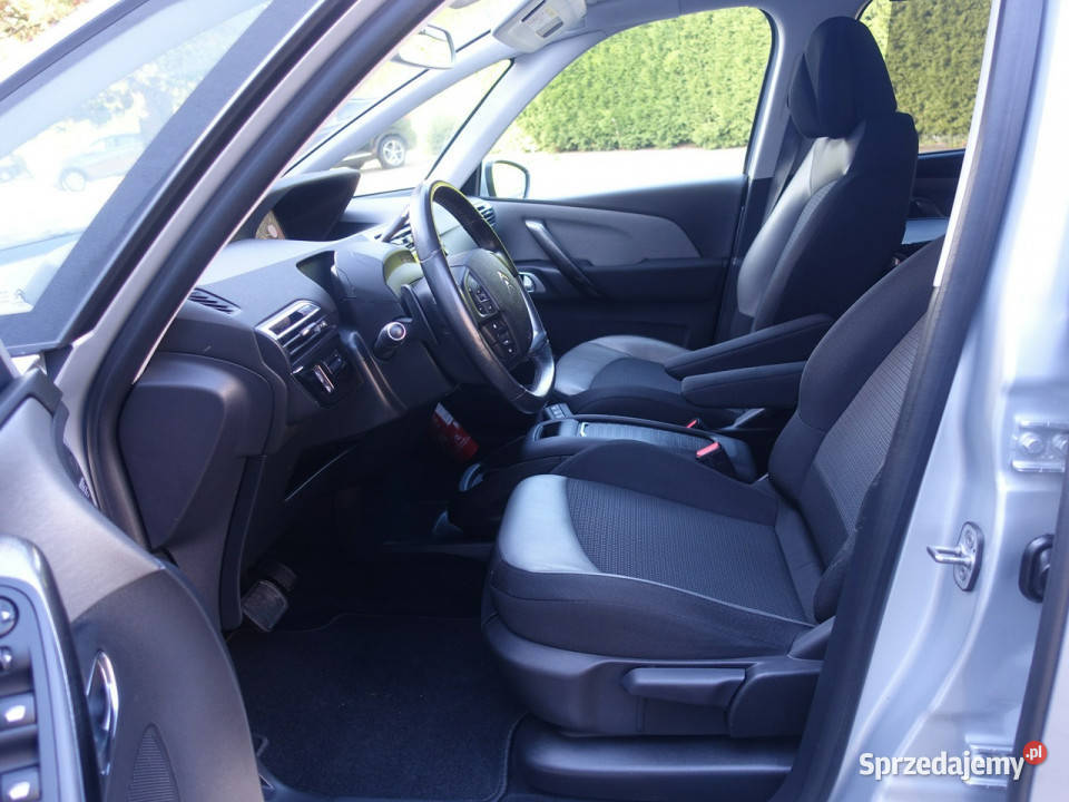 Citroen C4 Picasso 16D Navi Alu Półskóra Automat czujnik zmierzchu