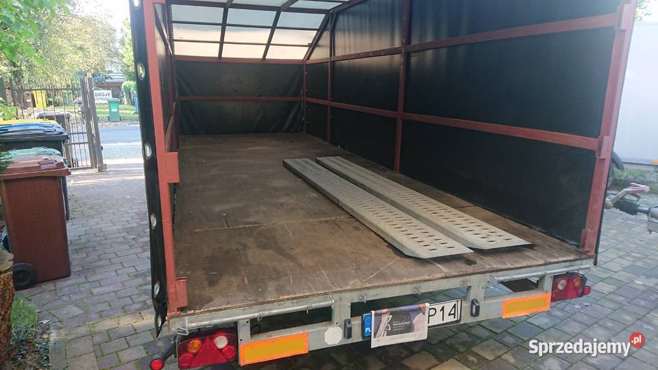 przyczepa towarowo laweta plandeka towarowe dolnośląskie Wrocław