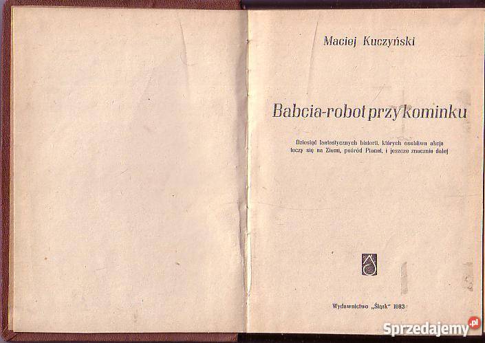 8960 BABCIA ROBOT KOMINKU DZIESIĘĆ Czyrna sprzedam