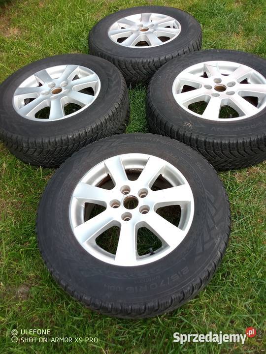 sprzedam opony zimowe nokian 21570 r16 Strzelno