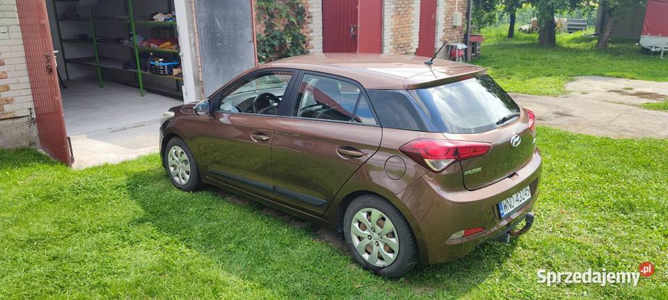 Hyundai i20 2015r GAZ HAK Zarejestrowany w Polsce Motoryzacja Nieborzyn sprzedam