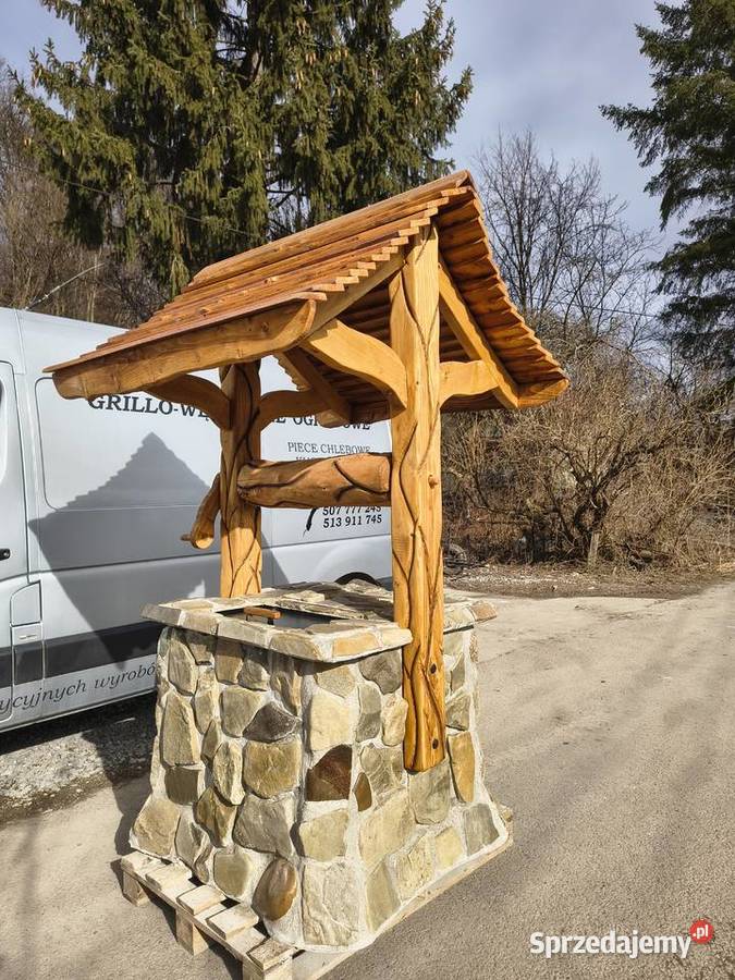 Grill ogrodowy kamień naturalny cegła szamotowa Dębica sprzedam