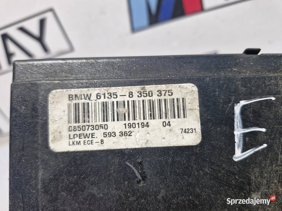 BMW E32 E34 MODUŁ STEROWNIK KOMFORTU 8350375 osobowe