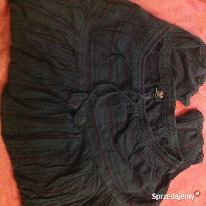 Spodnie alladynki kolor granat Długie Kraków