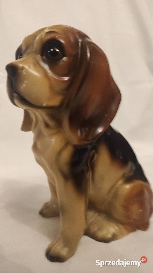 figurka psa rasy Beagle w stylu vintage Brinns sprzedam