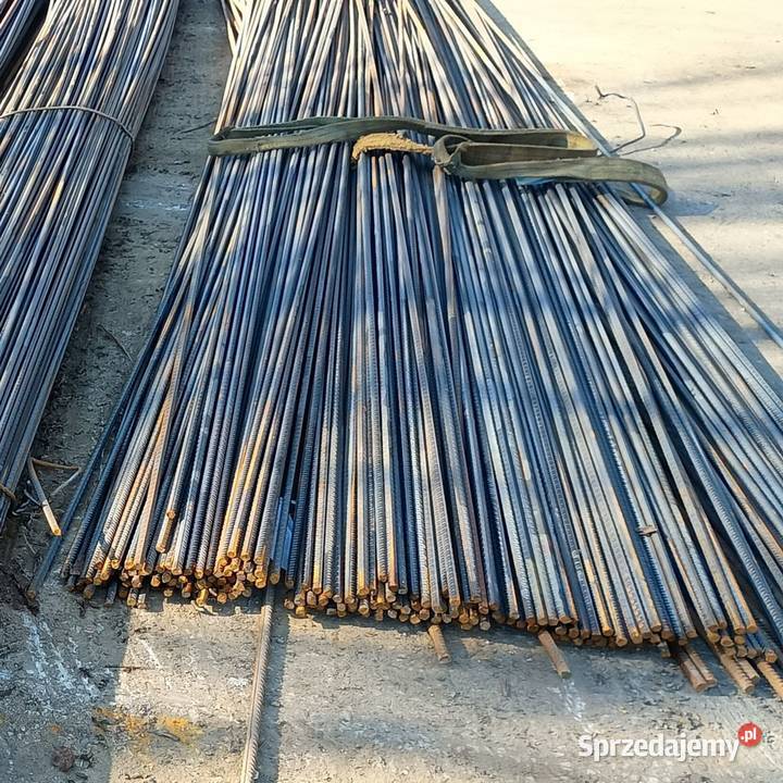Drut zbrojeniowy Radoszyce pręt żebrowany fi 12 Stal zbrojeniowa