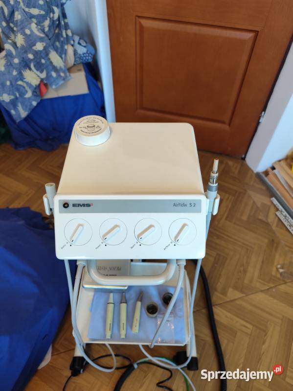 EMS Air flow S 2 piaskarka skaler z wózkiem Wyposażenie szpitali i gabinetów dolnośląskie Bogatynia
