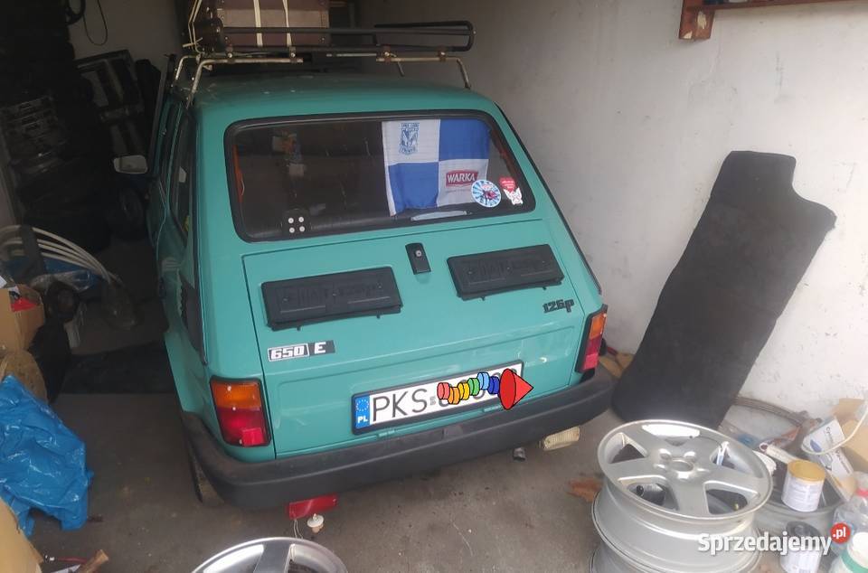 Fiat 126p części progi drzwi silnik skrzynia Blok silnika Czempiń