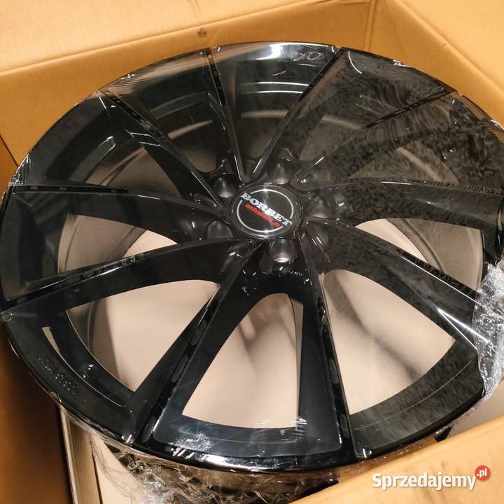 Felgi Borbet 4 Black Glossy 85J x 19 Borbet Felgi mazowieckie Warszawa