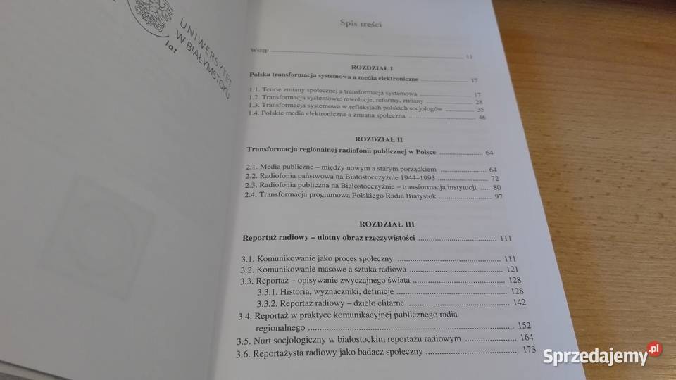 Wielka podlaska zmiana obrazy świata polskiej Rok wydania 2016