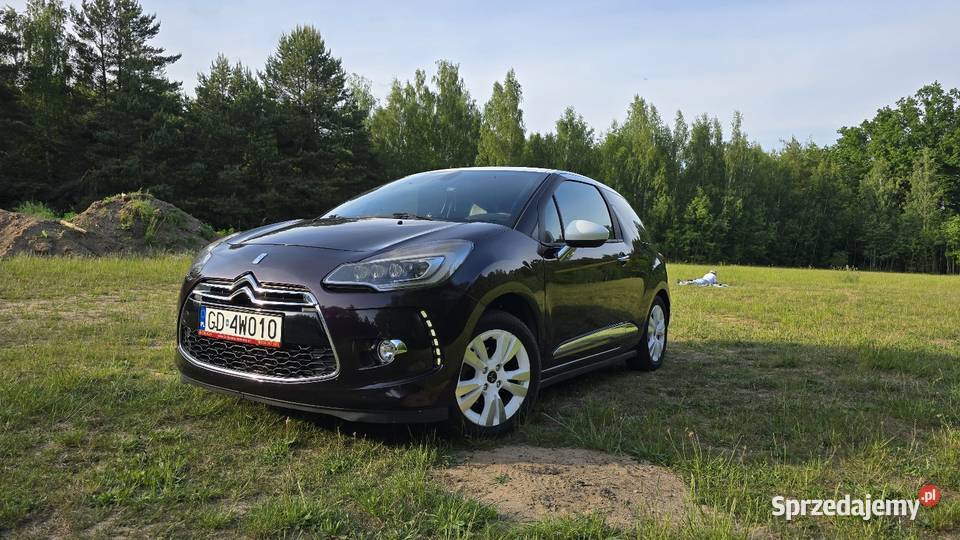 Citroen DS3 2015r bordowy
