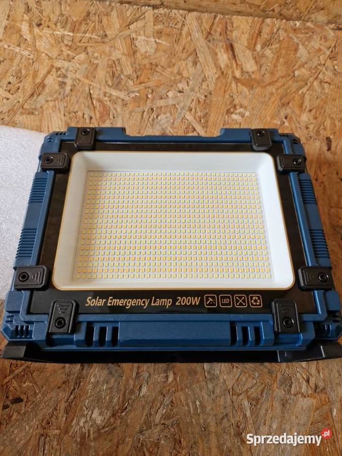 Przenośna Lampa Solarna LED Model W81211 Głogowa