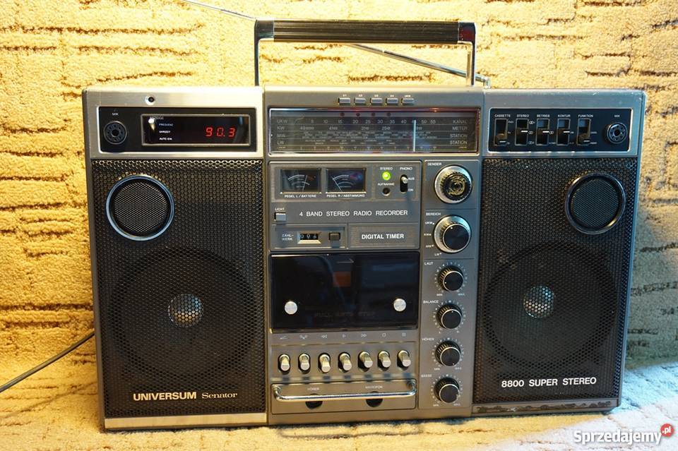 Ghettoblaster Universum Senator 8800 Radioodtwarzacze Grabowo sprzedam