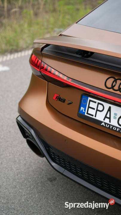 Audi RS7 Sportback PerformanceSalon regulowane zawieszenie Konstantynów Łódzki