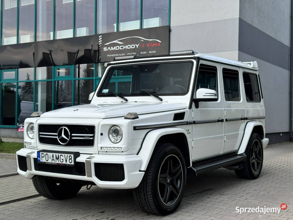 Mercedes G 63 AMG V8 571 Salon Brabus światła LED