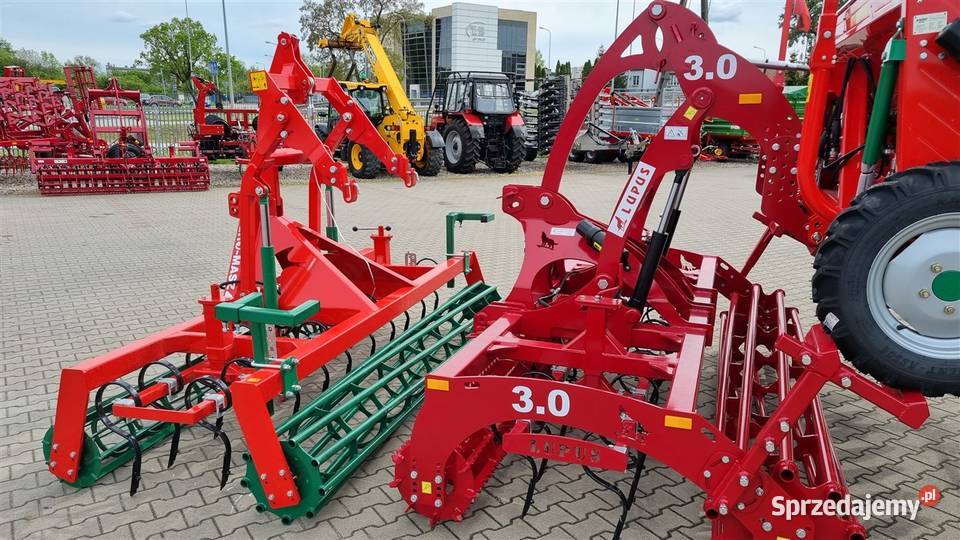 Agregat uprawowo siewny LUPUS 3m PRODUCENT mazowieckie Ciechanów sprzedam