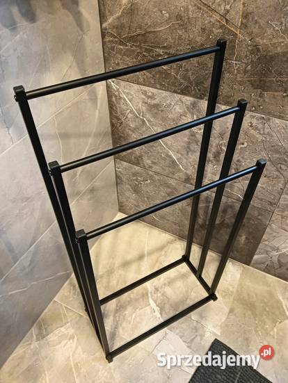 Stojak na Ręczniki Łazienkowe Uchwyt Wieszak