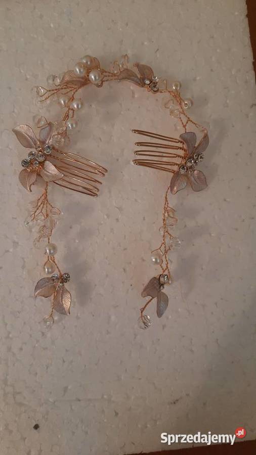 Ozdoby i Kolczyki ślubne sprzedam