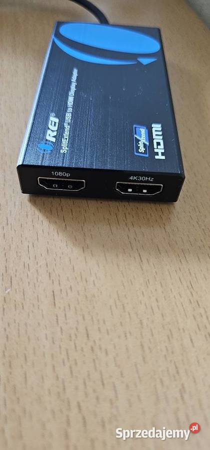 Adapter rozdzielacz HDMI 2 monitory Poznań
