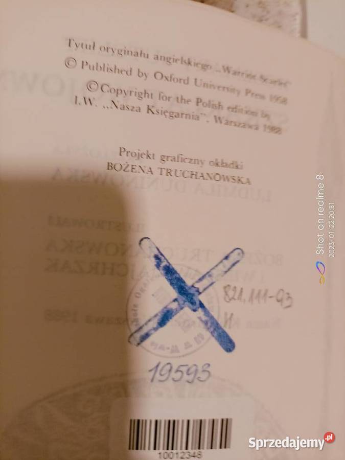 Szkarłat wojownika książki Warszawa księgarnia
