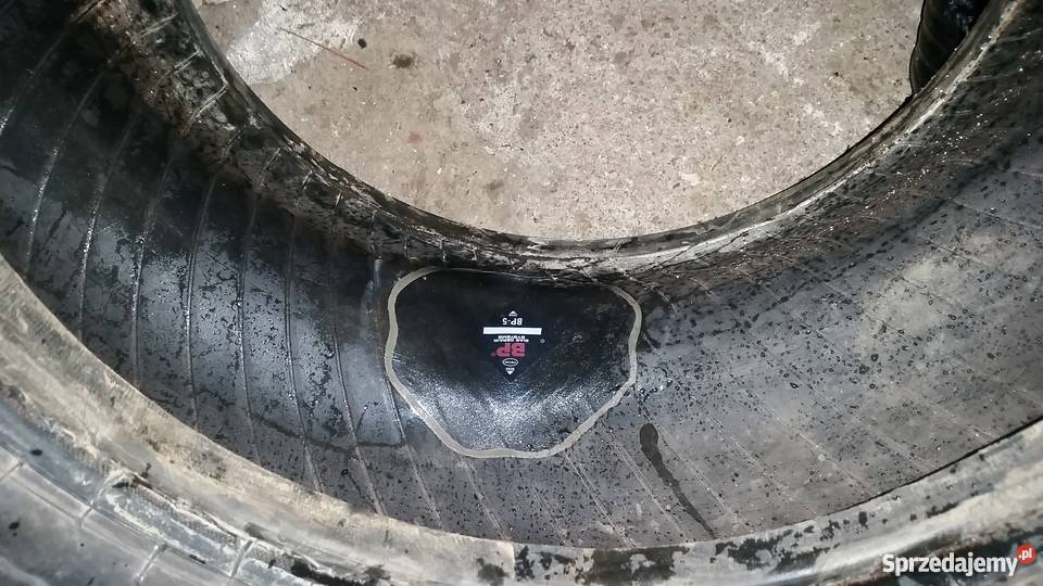 opona przyczepa rozrzutnik obornika Grotniki