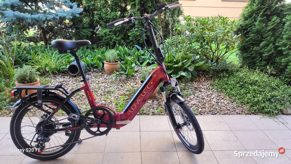 Elektryczny rower składany Lovelec Flip czeski Rowery elektryczne Piotrków Trybunalski sprzedam