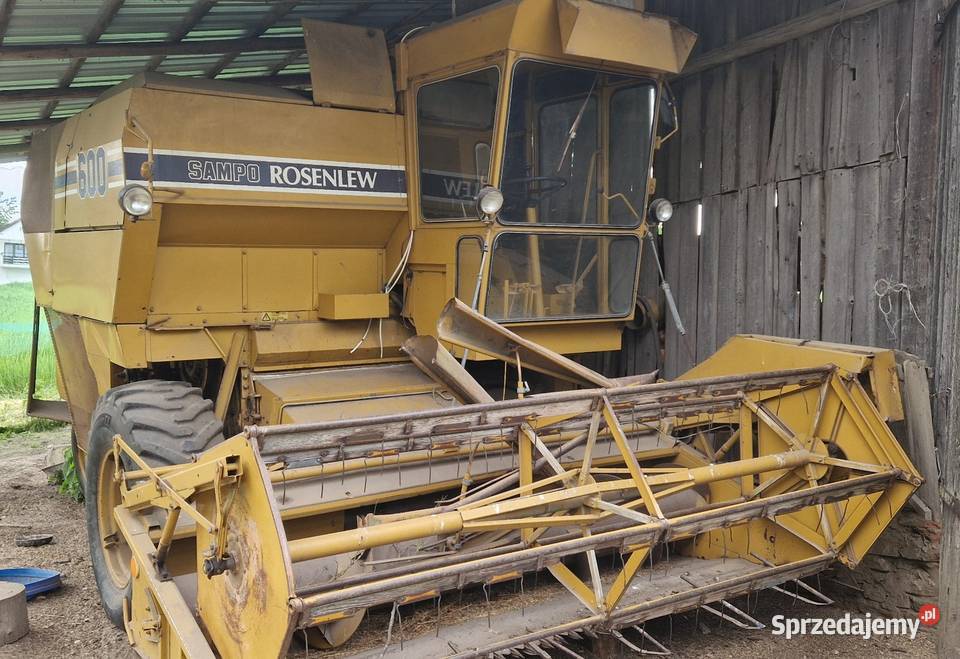 Kombajn zbożowy Sampo 600 Pieniężno