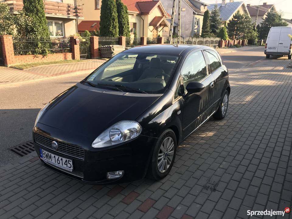 FIAT GRANDĘ PUNTO 2006 90 tempomat czujniki podlaskie Ciechanowiec