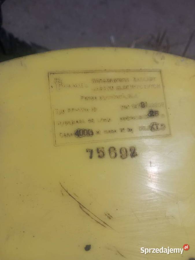 pompa zanurzeniowa opolskie Chróścielów