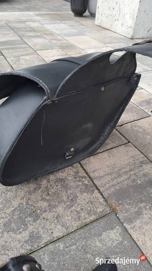 skórzane sakwy boczne motocyklowe piórnik Pozostałe Opole