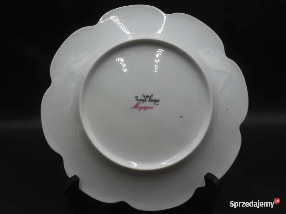 Porcelanowy talerz Royal Limoges Magagris Raszków