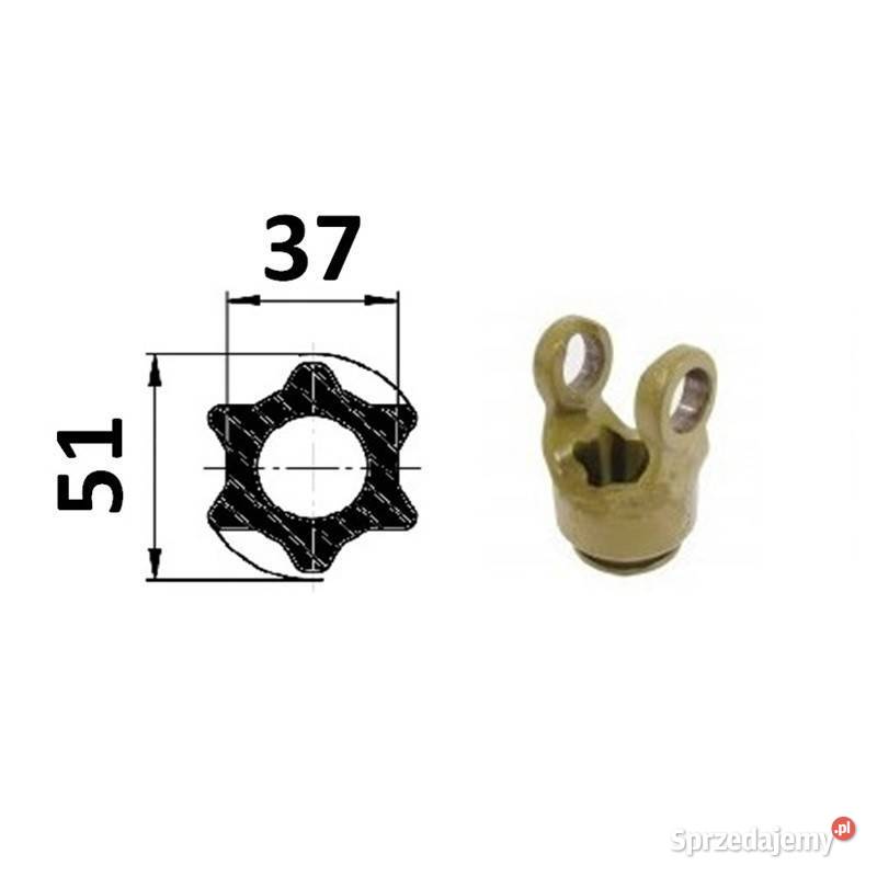 Widłak profilowy wewnętrzny gwiazda 51 małopolskie Kamionna