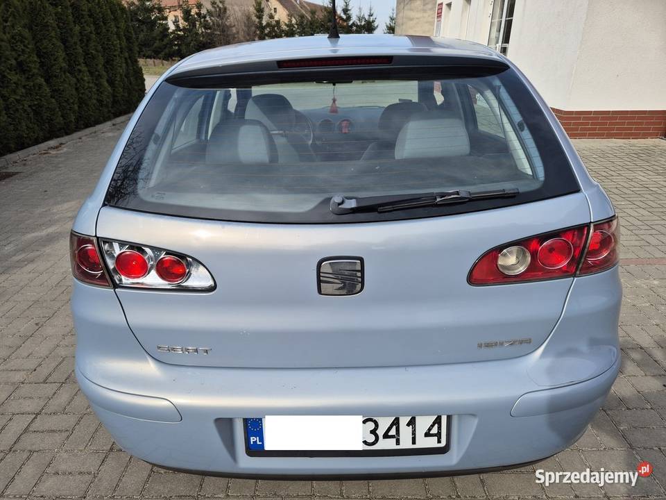 SEAT IBIZA 6L 1400 BENZYNA 5DRZWIOWYKLIMA 223100km Głogów