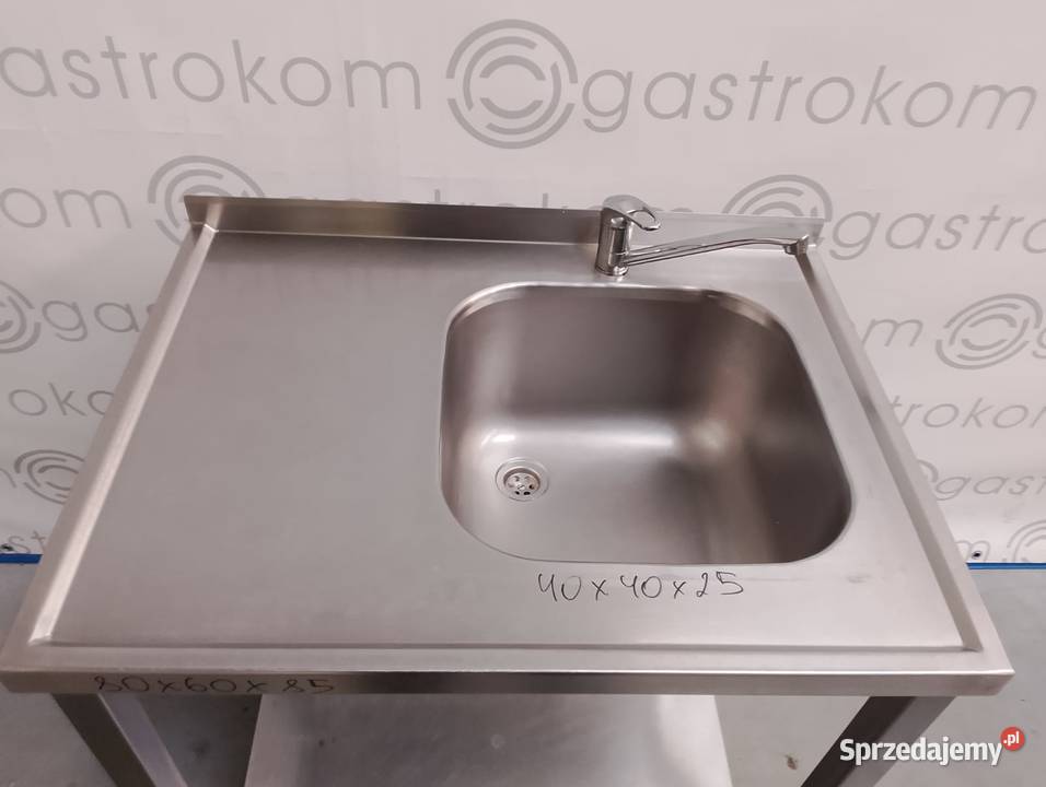Stół ze zlewemP i półką 80x60x85 Wrocław