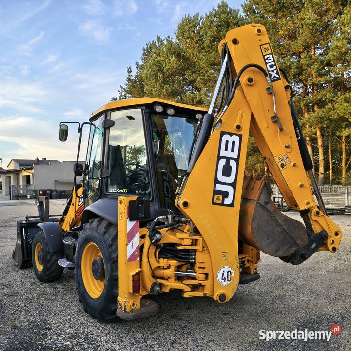 JCB 3CX krajowa Rok produkcji 2019 Koparko ładowarki śląskie Częstochowa