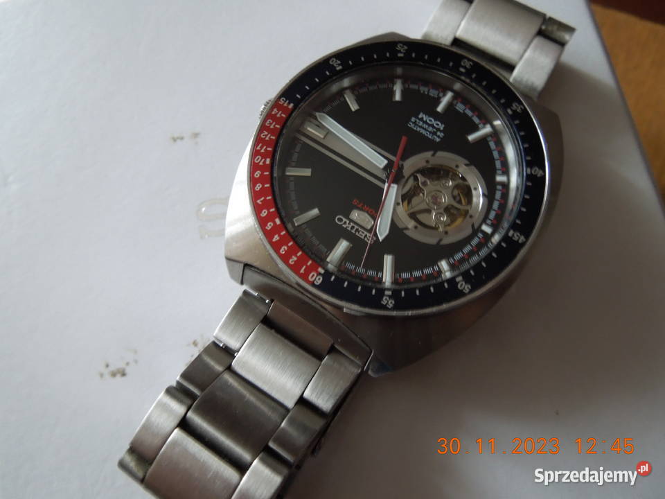 zegarek seiko automatic na rękę