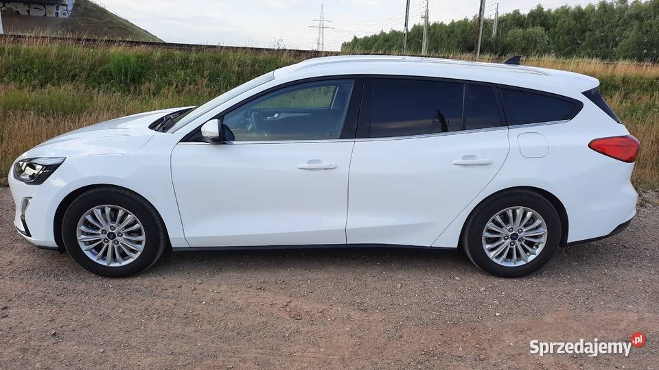 Ford Focus 2021 59 Titanium X salon bezwypadkowy światła przeciwmgielne mazowieckie Kołbiel
