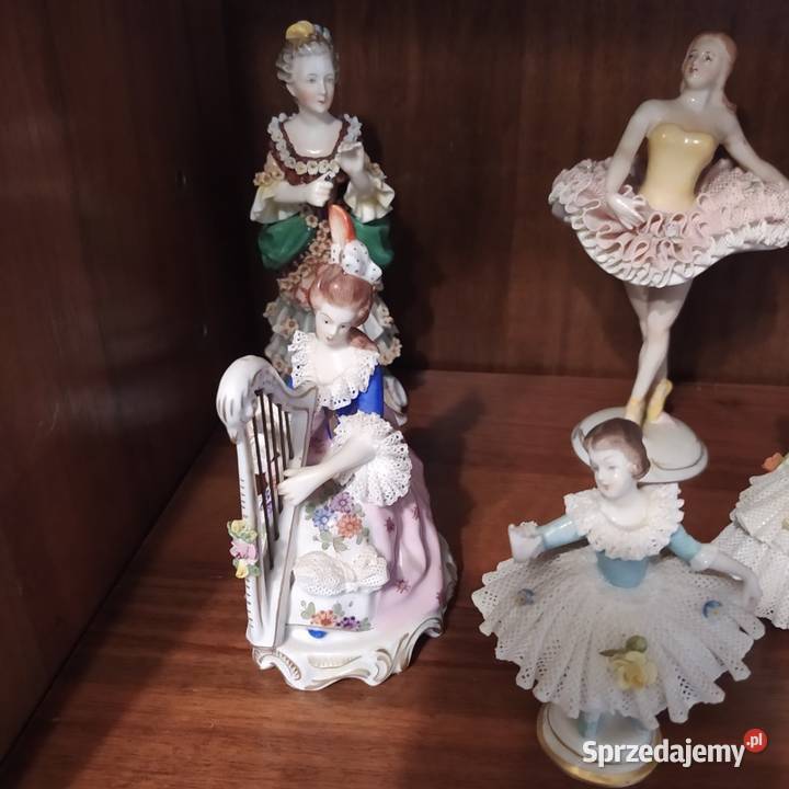 Kolekcja 12 figurek Porcelanowych Myszyniec