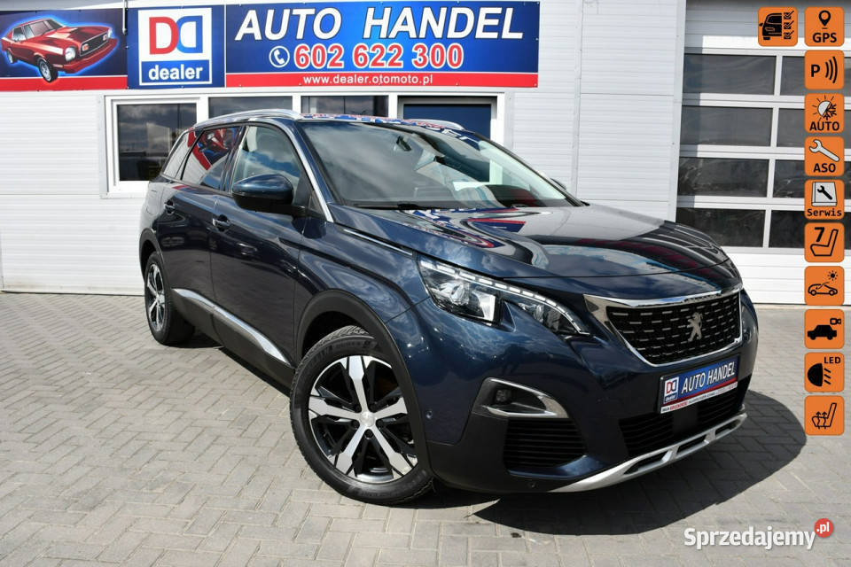 Peugeot 5008 12i 7osób 100 bezwypadkowy Panorama czujnik parkowania Hrubieszów