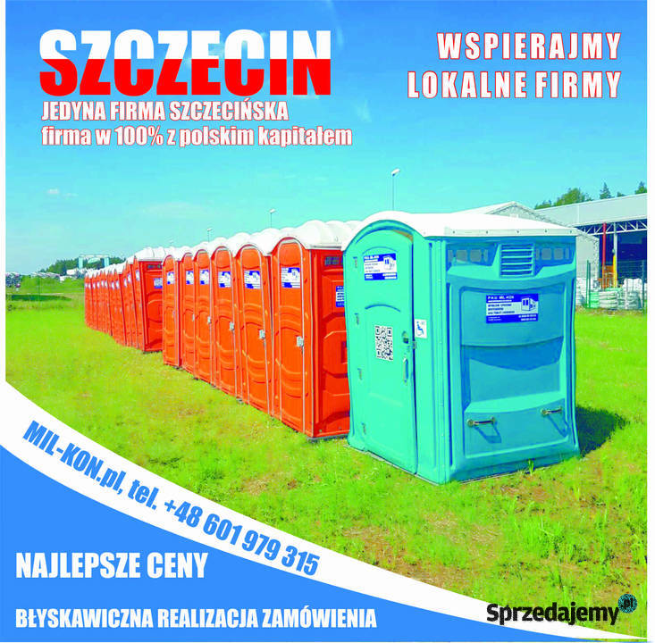 Wynajem toalet przenośnych ogrodzeń budowlanych Goleniów