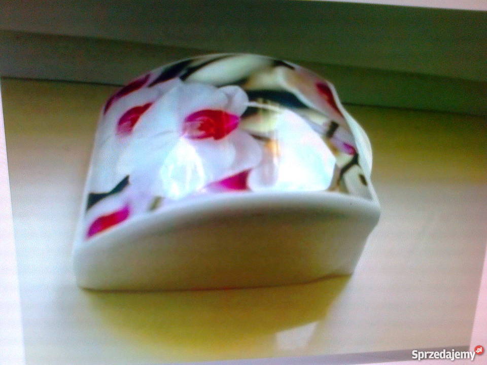 Pojemnik na papier toaletowy nadruk orchidea Tarnowo Podgórne