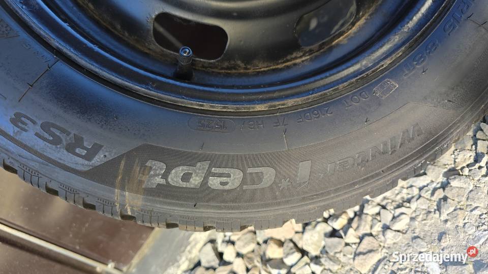 Opony zimowe na felgach 2 Hankook i 2 Firestone Jasło