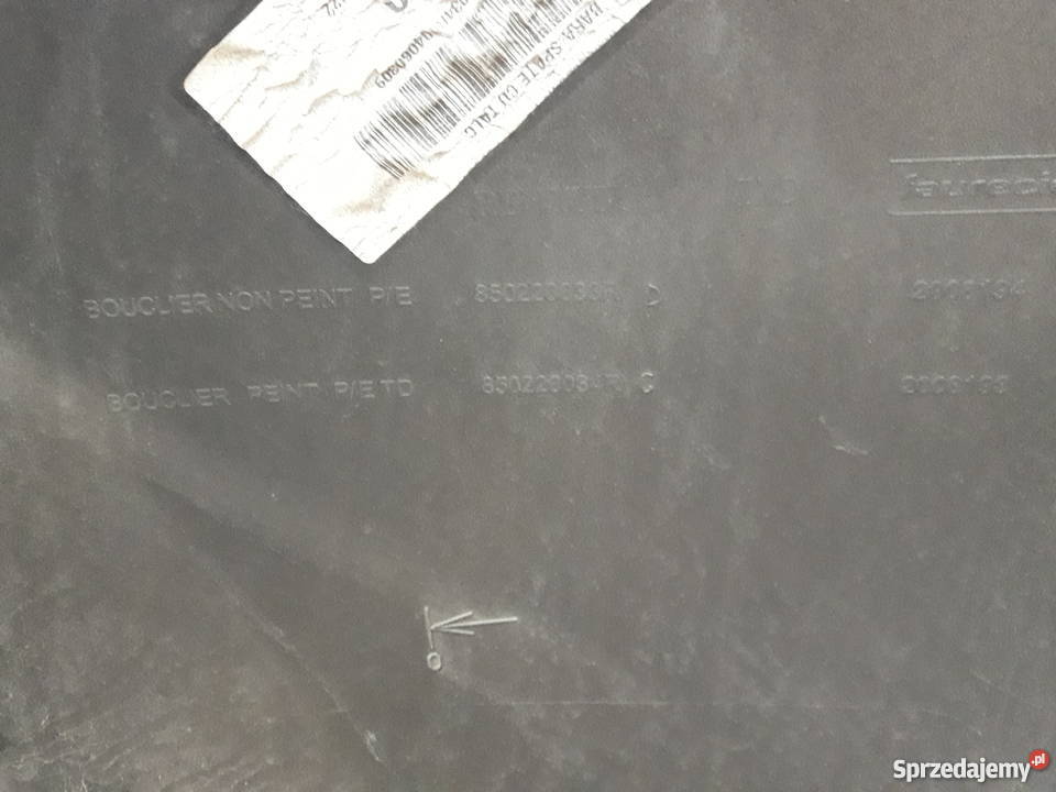 DACIA DUSTER ZDERZAK TYLNY TYŁ osobowe Bieleń