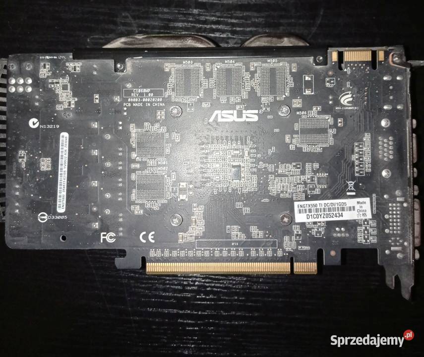 Części karta Asus GTX550TI AMD fx6300 35ghz gpu Wołomin sprzedam